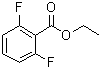 2,6-Difluorobenzoic acid ethyl ester molecular structure (CAS 19064-14-3)