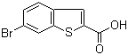 structure of CAS# 19075-58-2, 6-Bromobenzo[b]thiophene-2-carboxylic acid