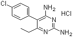 5-(4-Chlorophenyl)-6-ethylpyrimidine-2,4-diamine hydrochloride molecular structure (CAS 19085-09-7)