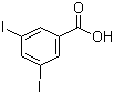 3,5-Diiodobenzoic acid molecular structure (CAS 19094-48-5)