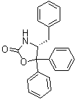 结构式 CAS# 191090-40-1, (4R)-5,5-二苯基-4-苄基-2-恶唑烷酮
