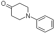 structure of CAS# 19125-34-9, N-Phenyl-4-piperidone;1-Phenyl-4-piperidinone; 1-Phenyl-4-piperidone