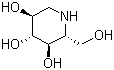 1-Deoxynojirimycin molecular structure (CAS 19130-96-2)
