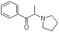 1-Phenyl-2-pyrrolidin-1-ylpropan-1-one molecular structure (CAS 19134-50-0)