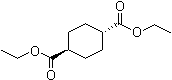structure of CAS# 19145-96-1, trans-Cyclohexane-1,4-dicarboxylic acid diethyl ester