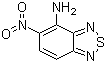 structure of CAS# 1915-85-1, 4-Amino-5-nitrobenzothiadiazole;5-Nitro-2,1,3-benzothiadiazol-4-amine