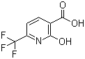 2-Hydroxy-6-(trifluoromethyl)nicotinic acid molecular structure (CAS 191595-63-8)
