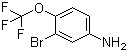 3-Bromo-4-(trifluoromethoxy)aniline molecular structure (CAS 191602-54-7)