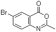 6-Bromo-2-methyl-4H-3,1-benzoxazin-4-one molecular structure (CAS 19165-25-4)