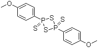 structure of CAS# 19172-47-5, Lawesson's Reagent;2,4-Bis(4-methoxyphenyl)-1,3-dithia-2,4-diphosphetane-2,4-disulfide