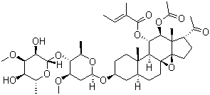 Tenacissoside G molecular structure (CAS 191729-43-8)
