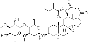 Tenacissoside H molecular structure (CAS 191729-45-0)