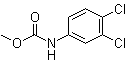 structure of CAS# 1918-18-9, 3,4-Dichlorophenylcarbamic acid methyl ester;MCC; MCC (herbicide); Methyl 3,4-dichlorocarbanilate; Methyl 3,4-dichlorophenylcarbamate; Methyl N-(3,4-dichlorophenyl)carbamate; NIA 2995; Swep