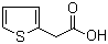 structure of CAS# 1918-77-0, 2-Thiopheneacetic acid;2-Thienylacetic acid; Thiophene-2-acetic acid