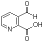 structure of CAS# 19182-29-7, 3-Formyl-2-pyridinecarboxylic acid;2-Carboxy-3-pyridinecarboxaldehyde
