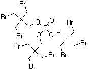 Tris(tribromoneopenthyl)phosphate molecular structure (CAS 19186-97-1)