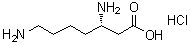 结构式 CAS# 192003-02-4, (S)-3,7-二氨基庚酸单盐酸盐