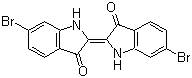 6,6'-Dibromoindigo molecular structure (CAS 19201-53-7)