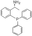 结构式 CAS# 192057-60-6, (alphaR)-2-(二苯基膦基)-alpha-甲基苯甲胺