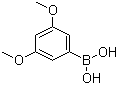 3,5-二甲氧基苯硼酸分子结构 (CAS 192182-54-0)