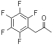1-(五氟苯基)-2-丙酮分子结构 (CAS 19225-86-6)