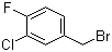 3-Chloro-4-fluorobenzyl bromide molecular structure (CAS 192702-01-5)
