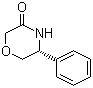 (R)-5-Phenylmorpholin-3-one molecular structure (CAS 192815-71-7)