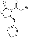(4S)-3-(2-溴-1-氧代丙基)-4-(苯基甲基)-2-恶唑啉酮分子结构 (CAS 192864-91-8)