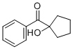 (1-hydroxycyclopentyl)phenyl-Methanone molecular structure (CAS 19300-92-6)