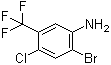结构式 CAS# 193090-44-7, 2-溴-4-氯-5-(三氟甲基)苯胺