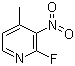 2-Fluoro-4-methyl-3-nitropyridine molecular structure (CAS 19346-43-1)