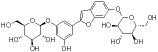结构式 CAS# 193483-95-3, 桑皮苷 F