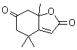 (±)-Dehydrololiolide molecular structure (CAS 19355-58-9)