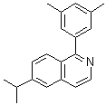 1-(3,5-Dimethylphenyl)-6-(1-methylethyl)isoquinoline molecular structure (CAS 1936437-58-9)
