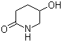 结构式 CAS# 19365-07-2, 5-羟基-2-哌啶酮