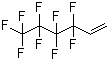 structure of CAS# 19430-93-4, (Perfluorobutyl)ethylene;1H,1H,2H-Perfluorohex-1-ene; 3,3,4,4,5,5,6,6,6-Nonafluoro-1-hexene