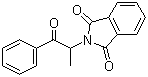 structure of CAS# 19437-20-8, alpha-Phthalimidopropiophenone;2-(1-Methyl-2-oxo-2-phenylethyl)-1H-isoindole-1,3(2H)-dione