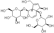 蜜利特苷分子结构 (CAS 19467-03-9)