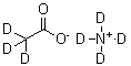 Acetic-d<sub>3</sub> acid ammonium-d<sub>4</sub> salt molecular structure (CAS 194787-05-8)