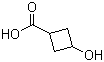 3-Hydroxycyclobutanecarboxylic acid molecular structure (CAS 194788-10-8)