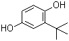 structure of CAS# 1948-33-0, tert-Butylhydroquinone;Butylhydroquinone; TBHQ; 2-tert-Butylhydroquinone; 2-(1,1-Dimethylethyl)-1,4-benzenediol