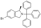 (1R)-5-Bromo-1-methyl-2-trityl-2,3-dihydro-1H-isoindole molecular structure (CAS 194805-14-6)