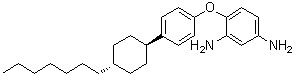 4-[4-(trans-4-Heptylcyclohexyl)phenoxy]-1,3-benzenediamine molecular structure (CAS 194939-21-4)