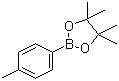 4-甲基苯硼酸频那醇酯分子结构 (CAS 195062-57-8)