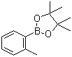 2-Methylphenylboronic acid pinacol ester molecular structure (CAS 195062-59-0)