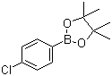 结构式 CAS# 195062-61-4, 4-氯苯硼酸频哪醇酯