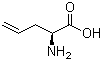 structure of CAS# 195316-72-4, L-Allylglycine;L-2-Amino-4-pentenoic acid; (S)-2-Aminopent-4-enoic acid