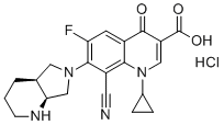 Pradofloxacin Hydrochloride molecular structure (CAS 195532-14-0)