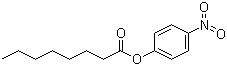 4-Nitrophenyl octanoate molecular structure (CAS 1956-10-1)