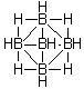 Pentaborane(9) molecular structure (CAS 19624-22-7)